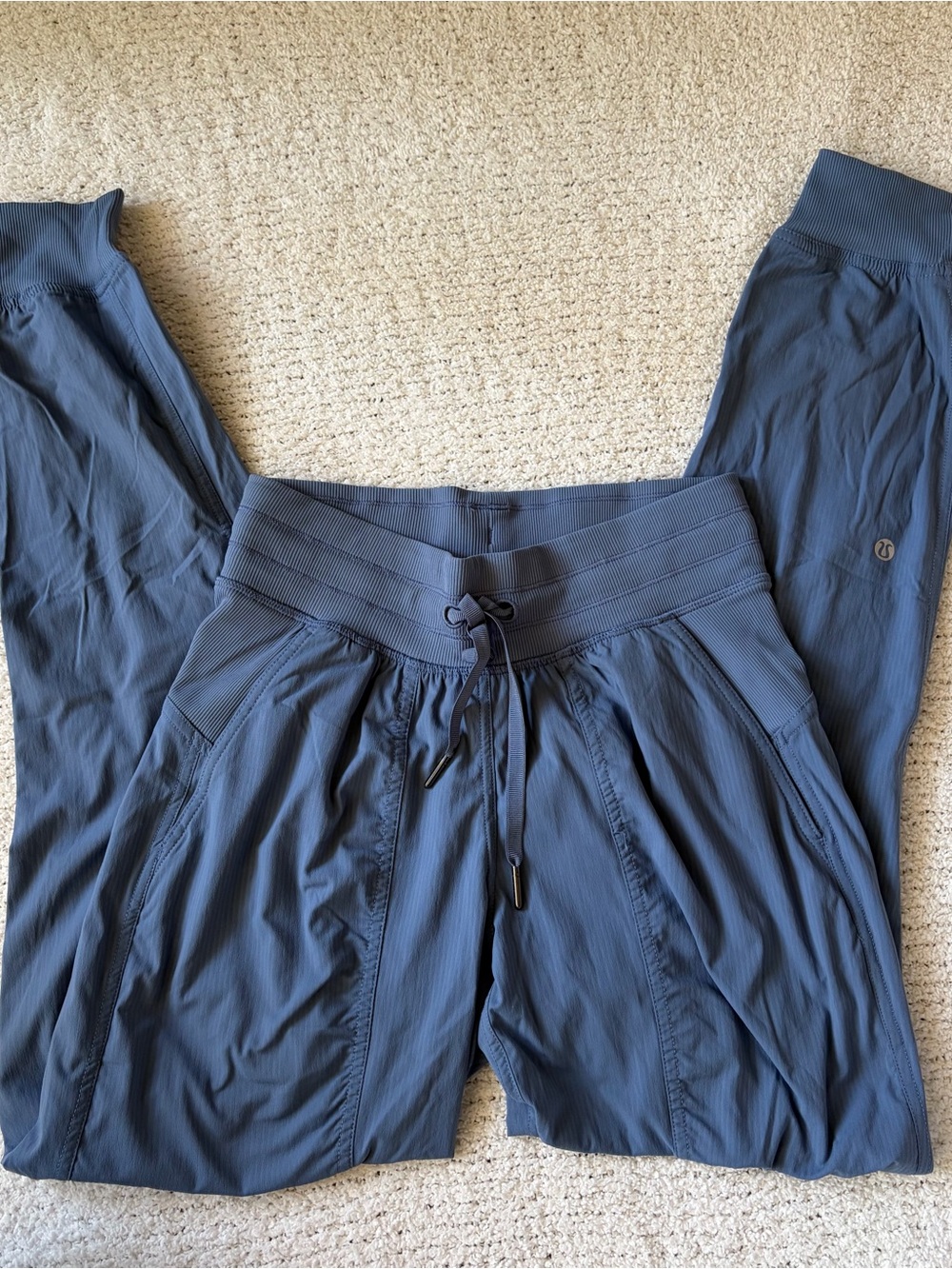 lululemon athletica Slate Blue Drawcord Jogger Pants